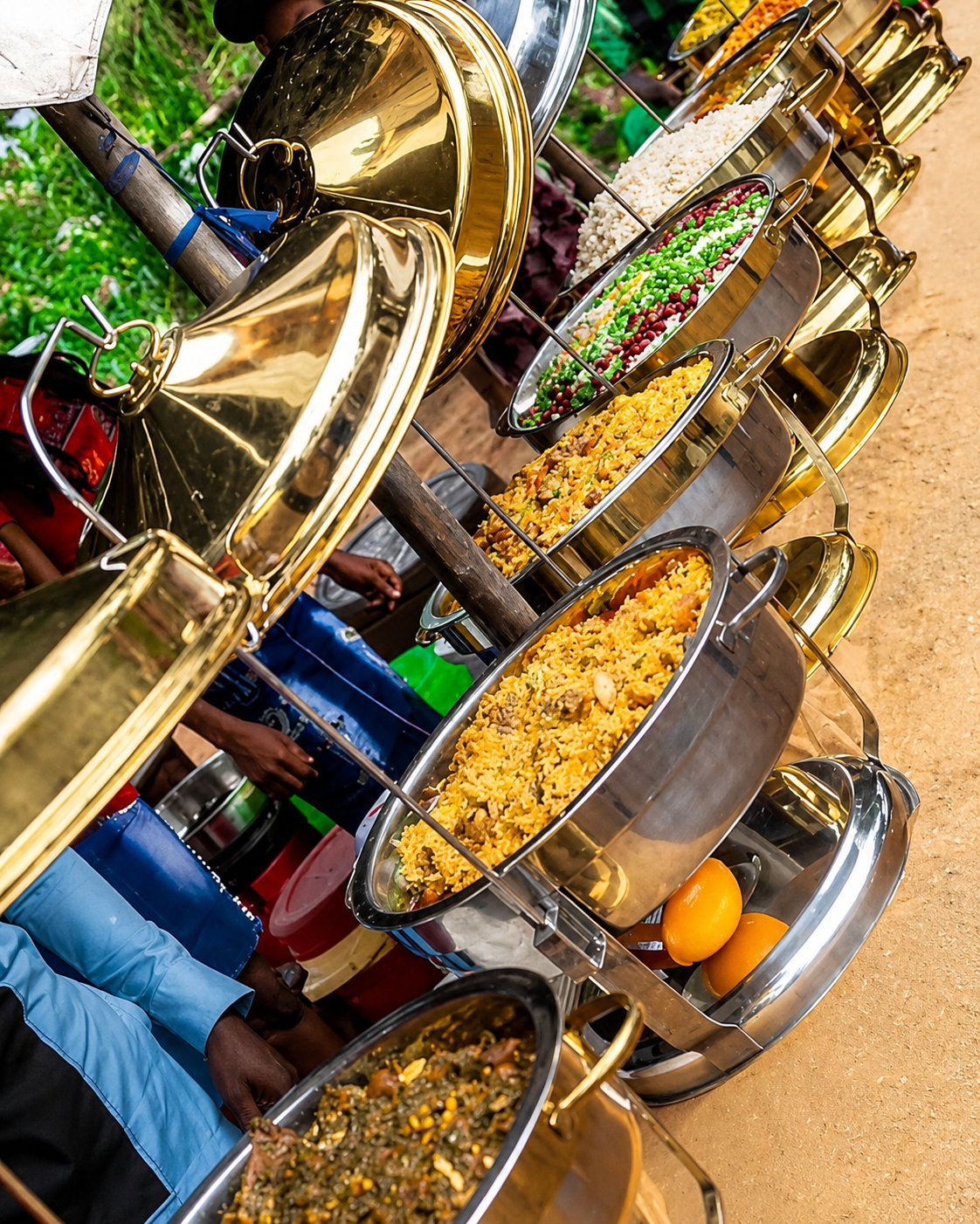 Nigerian Food Display Event