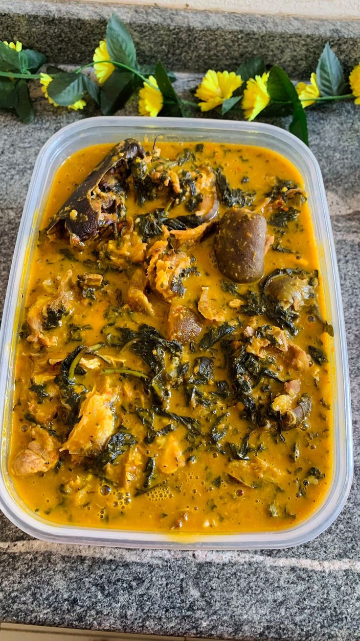 Bitterleaf Soup Igbo Nigerian