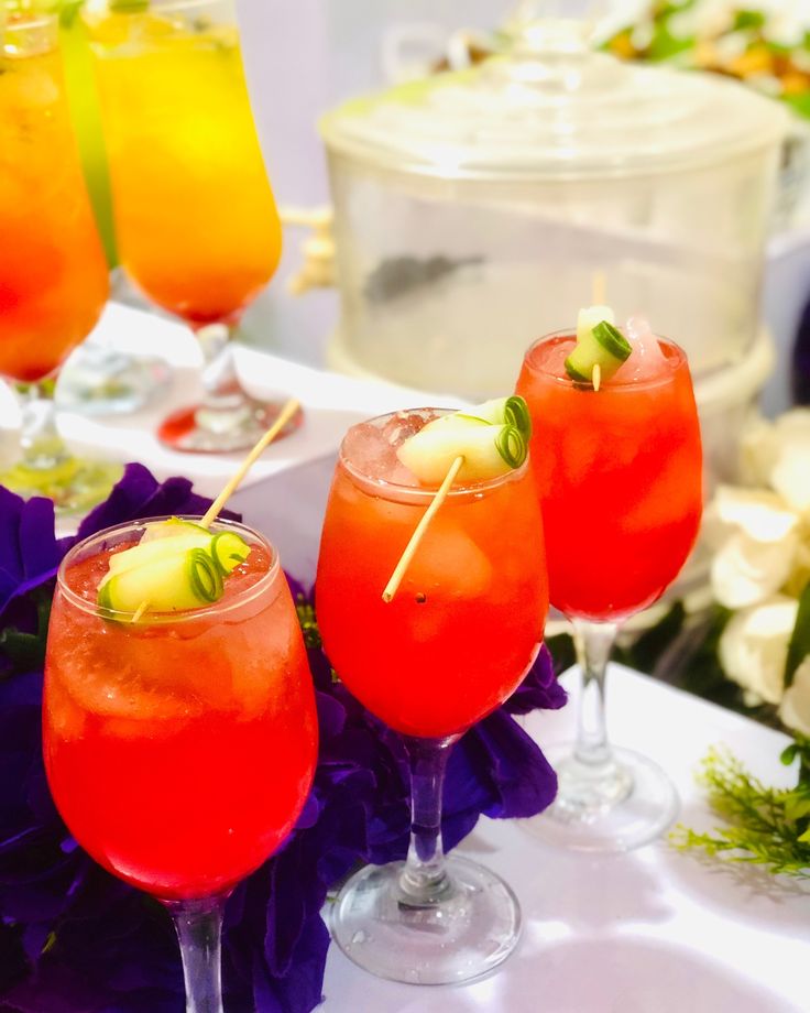 Signature Cocktails Custom Event Nigeria