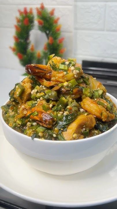 Seafood Okra Nigerian Food Delivery