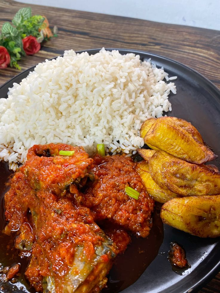 White Rice Tomato Stew